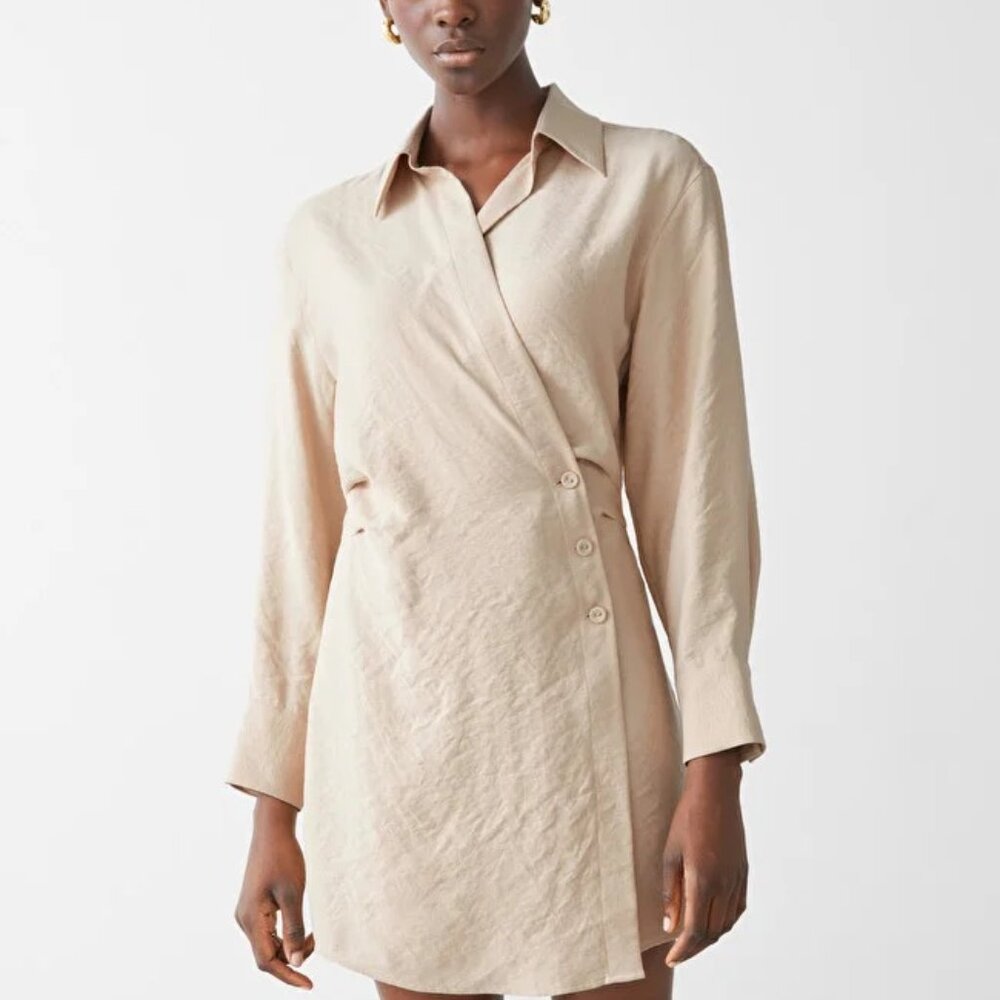 & OTHER STORIES |  Mini Shirt Dress